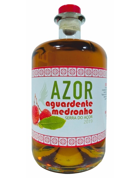 Garcias - Vinhos e Bebidas Espirituosas - AGUARDENTE MEDRONHO AZOR SERRA DO AÇOR 1