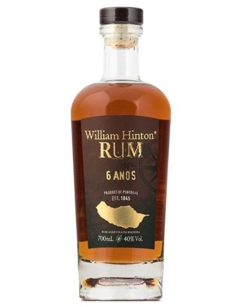 Garcias - Vinhos e Bebidas Espirituosas - RUM MADEIRA WILLIAM HINTON 6 ANOS 1
