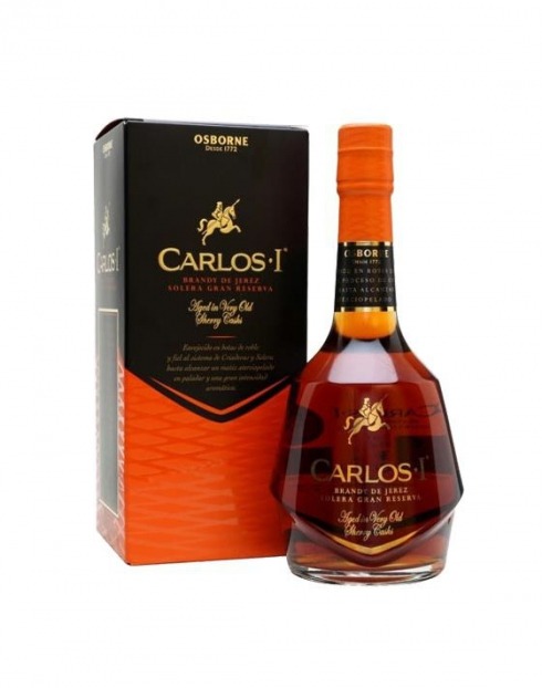 Garcias - Vinhos e Bebidas Espirituosas - BRANDY CARLOS I SOLERA GRAN RESERVA  1