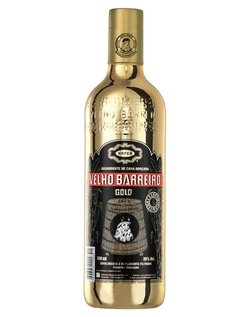 Garcias - Vinhos e Bebidas Espirituosas - CACHAÇA VELHO BARREIRO OURO ESPECIAL  1