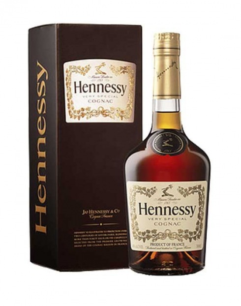 Garcias - Vinhos e Bebidas Espirituosas - COGNAC HENNESSY V.S. C/ CAIXA 1