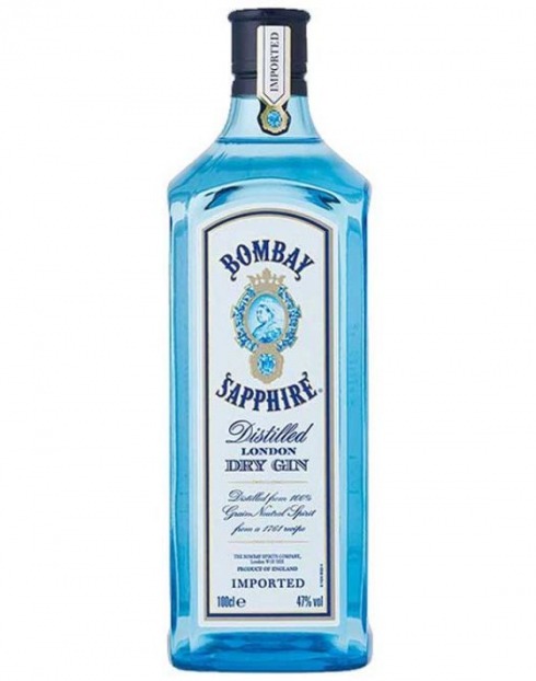 Garcias - Vinhos e Bebidas Espirituosas - GIN BOMBAY SAPPHIRE 1L 1