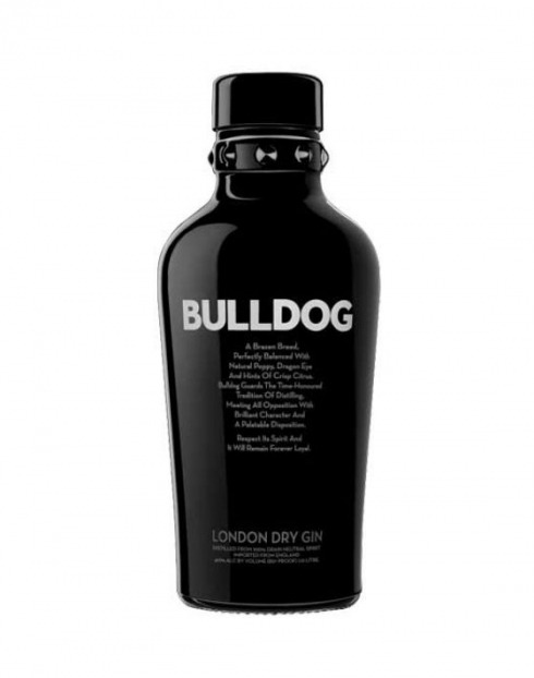 Garcias - Vinhos e Bebidas Espirituosas - GIN BULLDOG LONDON DRY PREMIUM 1