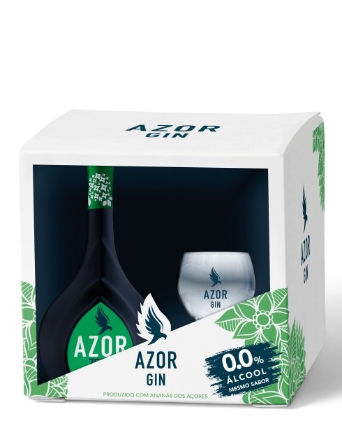 Garcias - Vinhos e Bebidas Espirituosas - GIN AZOR 0% C/COPO (6) 0.70 1