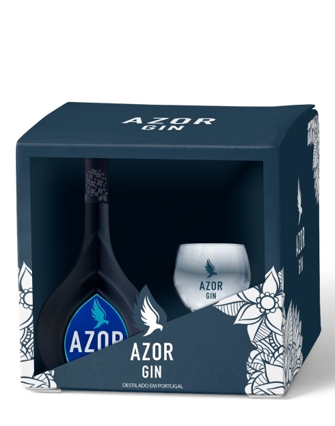 Garcias - Vinhos e Bebidas Espirituosas - GIN AZOR PREMIUM C/COPO 1