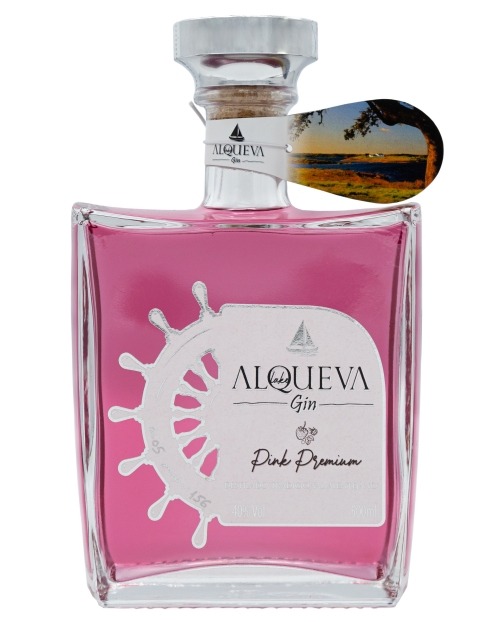 Garcias - Vinhos e Bebidas Espirituosas - GIN ALQUEVA PINK PREMIUM 1