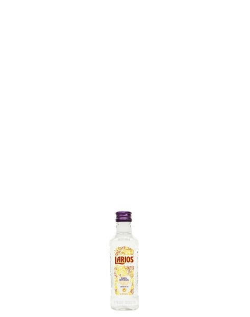 Garcias - Vinhos e Bebidas Espirituosas - GIN LARIOS DRY 5CL MINIATURA PET 1