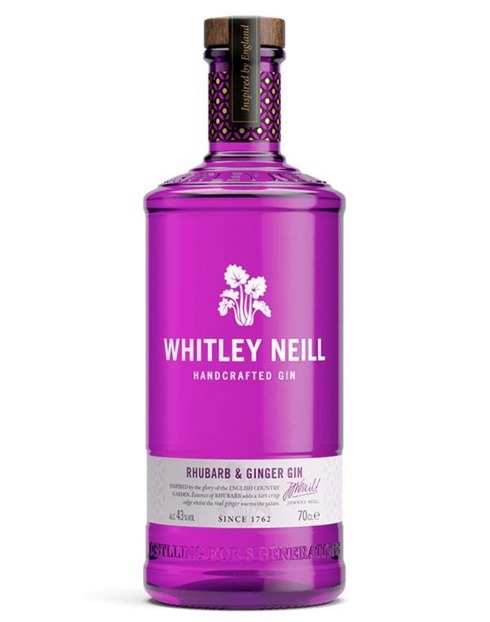 Garcias - Vinhos e Bebidas Espirituosas - GIN WHITLEY NEILL RHUBARB & GINGER  1