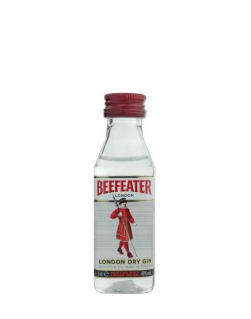 Garcias - Vinhos e Bebidas Espirituosas - GIN BEEFEATER 5CL MINIATURA PET 1