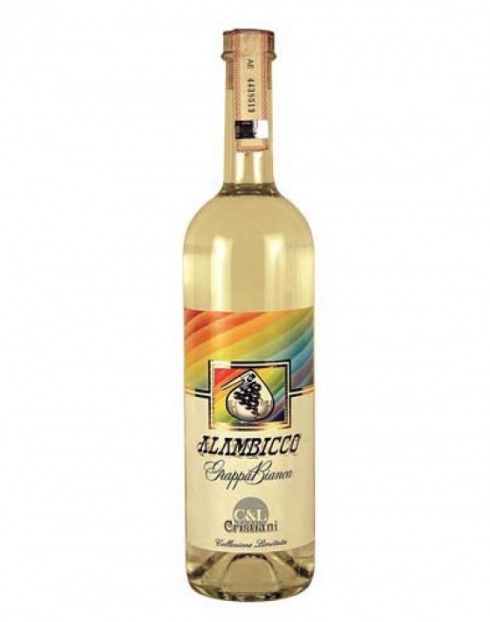 Garcias - Vinhos e Bebidas Espirituosas - GRAPPA ALAMBICCO BRANCA  1