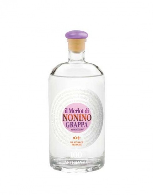 Garcias - Vinhos e Bebidas Espirituosas - GRAPPA NONINO IL MERLOT  1