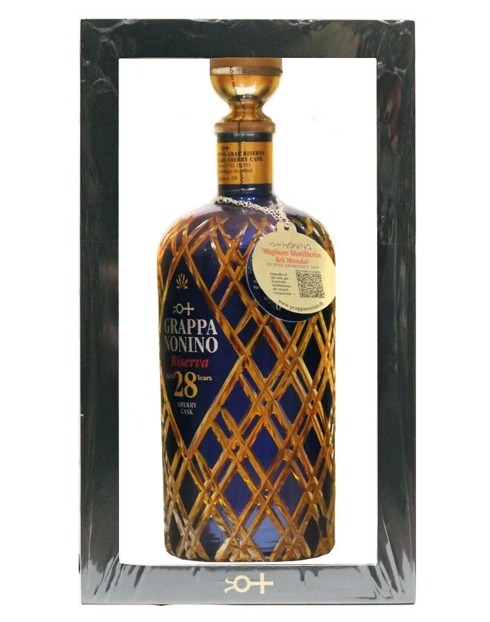 Garcias - Vinhos e Bebidas Espirituosas - GRAPPA NONINO RISERVA 28 ANOS 5,8L 1