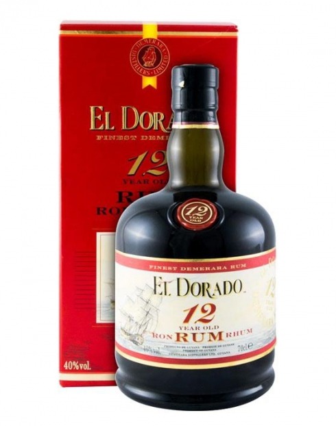 Garcias - Vinhos e Bebidas Espirituosas - RUM EL DORADO 12A C/ CAIXA 1