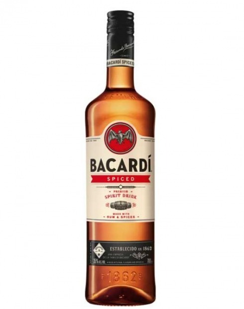 Garcias - Vinhos e Bebidas Espirituosas - RUM BACARDI SPICED 1