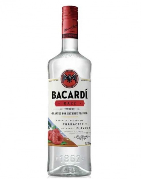 Garcias - Vinhos e Bebidas Espirituosas - RUM BACARDI RAZZ 1L 1