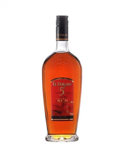 Garcias - Vinhos e Bebidas Espirituosas - RUM EL DORADO 5 ANOS 1