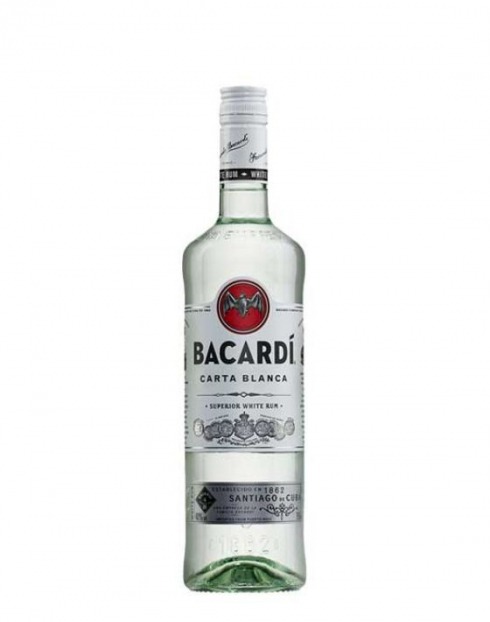 Garcias - Vinhos e Bebidas Espirituosas - RUM BACARDI C.BLANCA 1