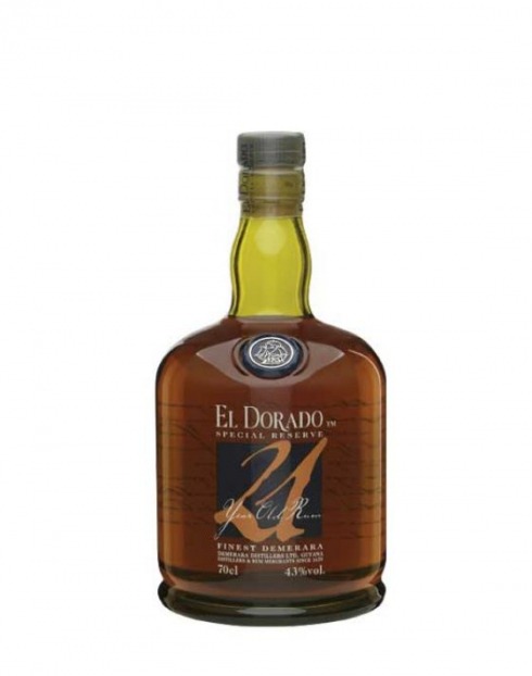 Garcias - Vinhos e Bebidas Espirituosas - RUM EL DORADO SPECIAL RES. 21 ANOS C/ CAIXA 1