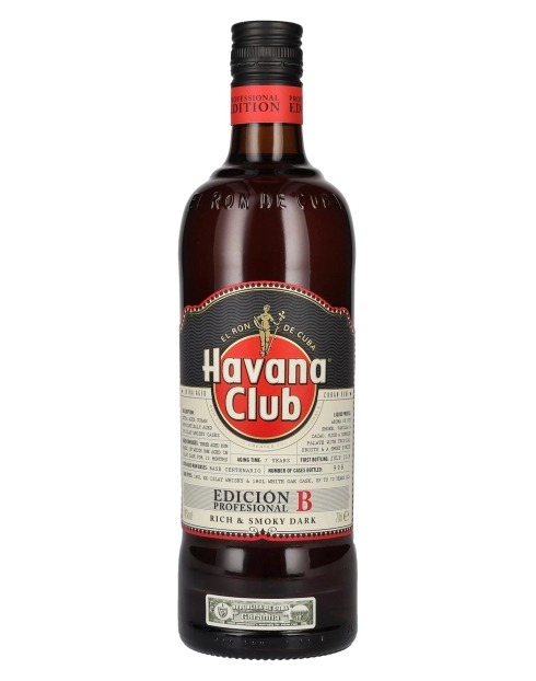 Garcias - Vinhos e Bebidas Espirituosas - RUM HAVANA PROFESSIONAL EDITION DARK 1