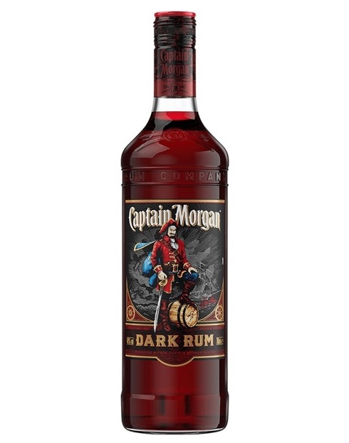 Garcias - Vinhos e Bebidas Espirituosas - RUM CAPTAIN MORGAN BLACK 1L 1