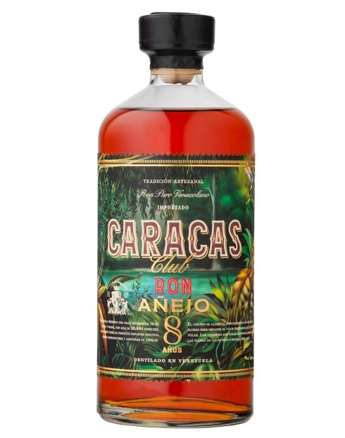 Garcias - Vinhos e Bebidas Espirituosas - RUM CARACAS ANEJO 8A 1