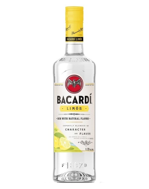 Garcias - Vinhos e Bebidas Espirituosas - RUM BACARDI LIMON 1L 1