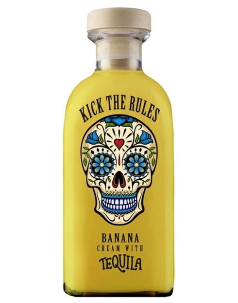 Garcias - Vinhos e Bebidas Espirituosas - LICOR TEQUILA KICK THE RULES BANANA  1