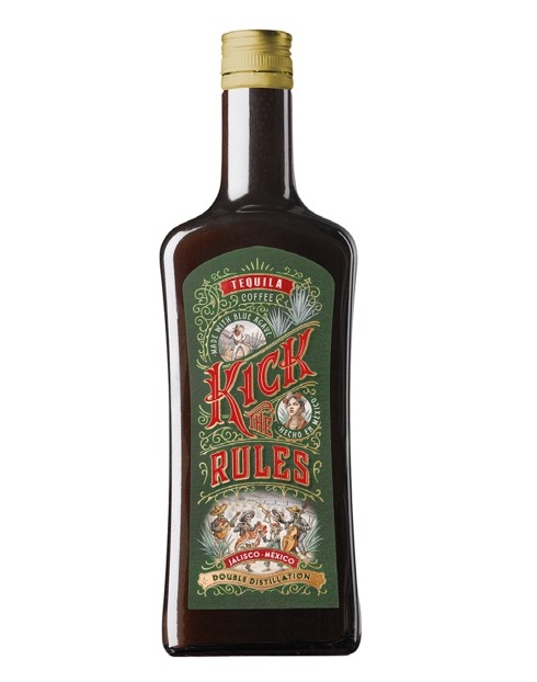 Garcias - Vinhos e Bebidas Espirituosas - LICOR TEQUILA KICK THE RULES CAFÉ 1