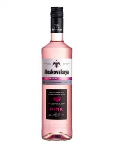 Garcias - Vinhos e Bebidas Espirituosas - VODKA MOSKOVSKAYA PINK 1