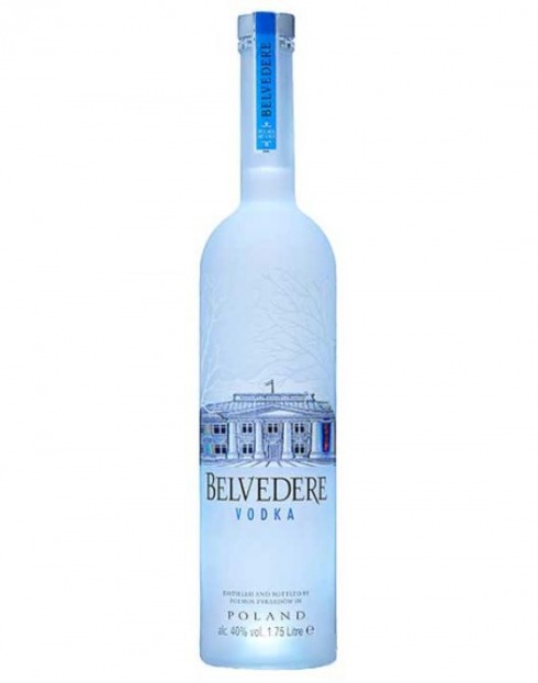 Garcias - Vinhos e Bebidas Espirituosas - VODKA BELVEDERE PREMIUM LUMINOUS 1,75L 1