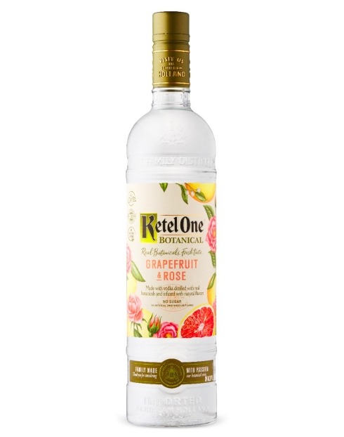 Garcias - Vinhos e Bebidas Espirituosas - VODKA KETEL BOTANICALS GRAPEFRUIT ROSE 1L 1