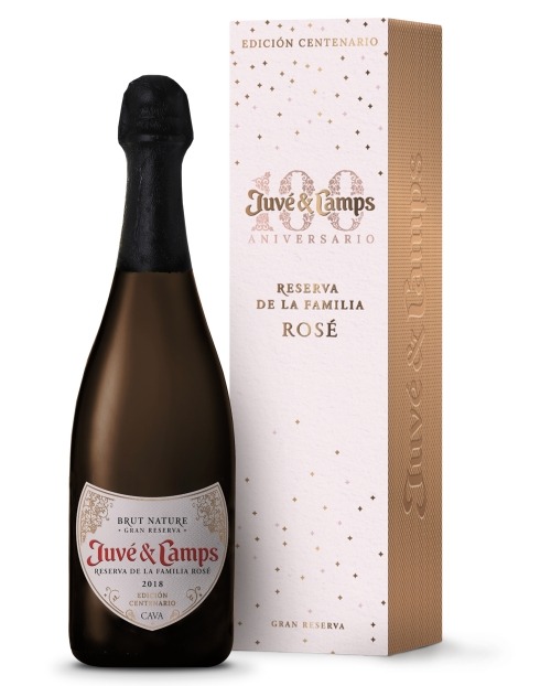 Garcias - Vinhos e Bebidas Espirituosas - CAVA JUVÉ Y CAMPS (BIO) EDIÇÃO CENTENÁRIO RESERVA ROSE 1