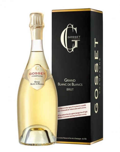 Garcias - Vinhos e Bebidas Espirituosas - CHAMPAGNE GOSSET GRANDE BLANC DE BLANCS C/CX 1