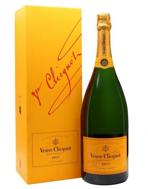 Garcias - Vinhos e Bebidas Espirituosas - CHAMPAGNE VEUVE CLICQUOT BRUT MAGNUM 1,5L 1