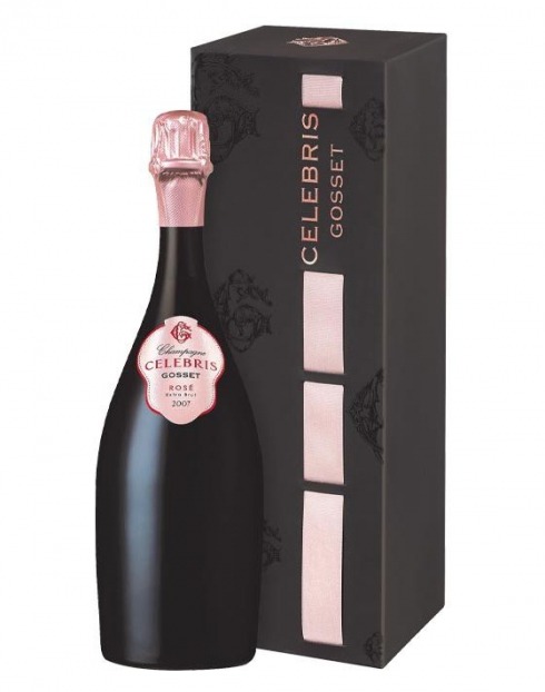 Garcias - Vinhos e Bebidas Espirituosas - CHAMPAGNE GOSSET CELEBRIS ROSE 2007 C/CX  1