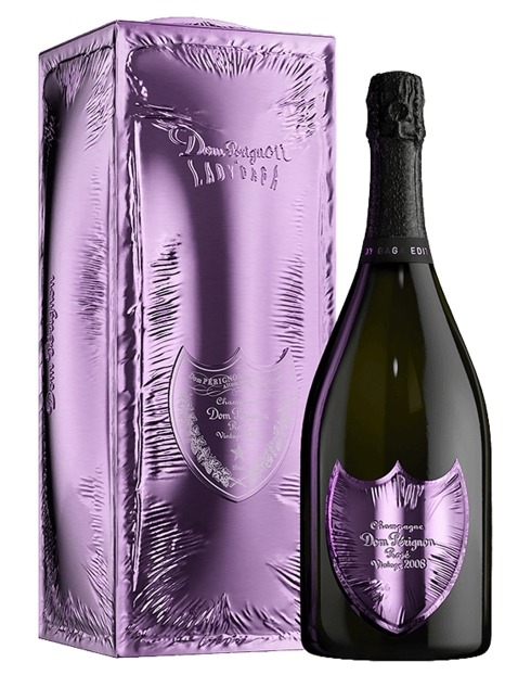 Garcias - Vinhos e Bebidas Espirituosas - CHAMPANHE DOM PERIGNON ROSE VINTAGE 2008 EDIÇÃO GAGA 1