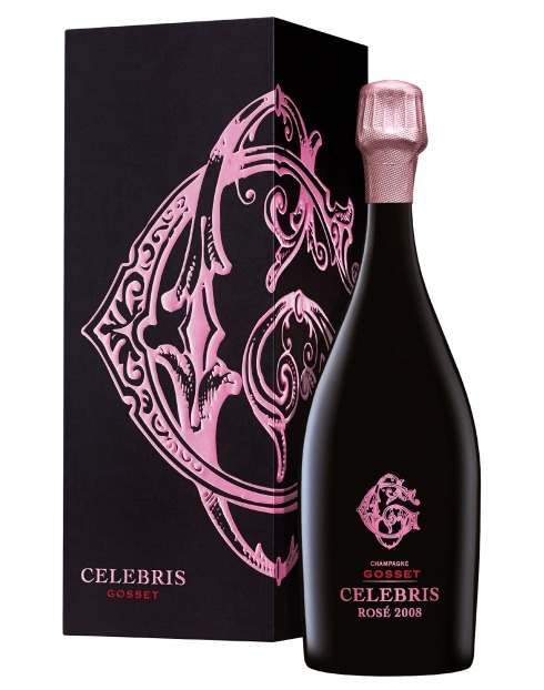 Garcias - Vinhos e Bebidas Espirituosas - CHAMPAGNE GOSSET CELEBRIS ROSE 2008 C/CX  1