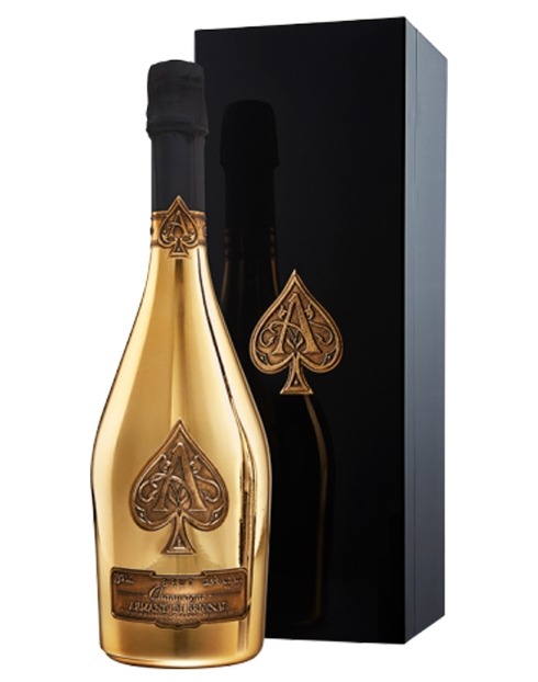 Garcias - Vinhos e Bebidas Espirituosas - CHAMPANHE ARMAND BRIGNAC BRUT GOLD COM SACO 1