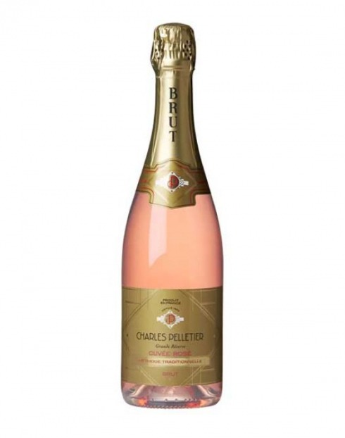 Garcias - Vinhos e Bebidas Espirituosas - VINHO ESPUMANTE CHARLES PELLETIER ROSÉ BRUT  1