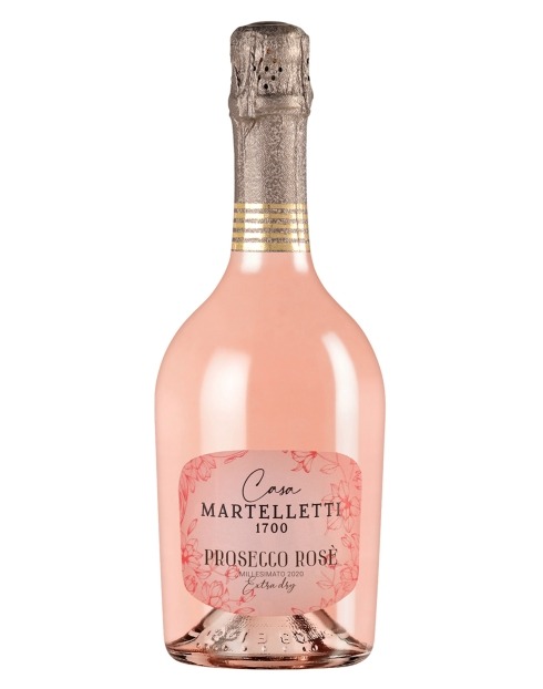 Garcias - Vinhos e Bebidas Espirituosas - VINHO ESPUMANTE MARTELLETTI PROSECCO ROSATO EXTRA DRY 1