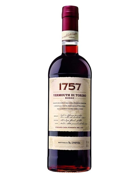 Garcias - Vinhos e Bebidas Espirituosas - CINZANO 1757 VERMUTE ROSSO 1L 1