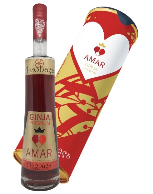 Garcias - Vinhos e Bebidas Espirituosas - GINJA AMAR PREMIUM S/FRUTO C/TUBO  1