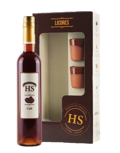 Garcias - Vinhos e Bebidas Espirituosas - LICOR HS CAFÉ C/2COPOS 1