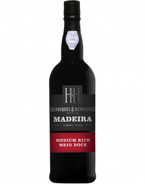 Garcias - Vinhos e Bebidas Espirituosas - VINHO MADEIRA H & H 3 ANOS M/DOCE  1