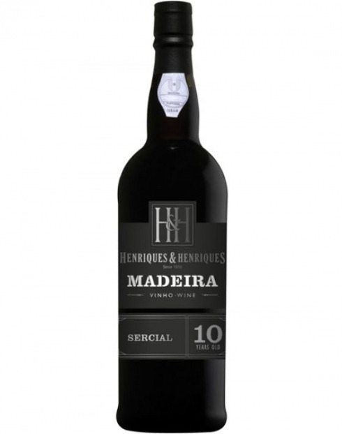 Garcias - Vinhos e Bebidas Espirituosas - VINHO MADEIRA H & H SERCIAL 10 ANOS  1