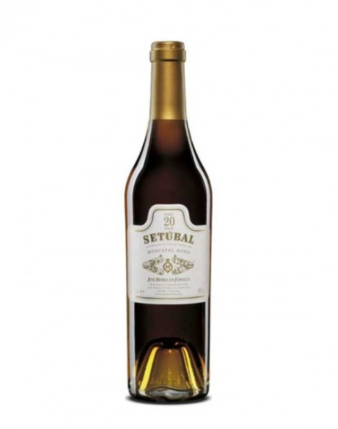 Garcias - Vinhos e Bebidas Espirituosas - VINHO MOSCATEL SETÚBAL J.M.F. ROXO 20 ANOS C/ CAIXA 1