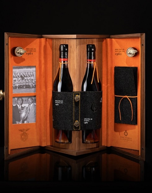 Garcias - Vinhos e Bebidas Espirituosas - VINHO MOSCATEL SETÚBAL J.M.F. EDIÇÃO ESPECIAL BENFICA TAÇA CAMPEÕES 1
