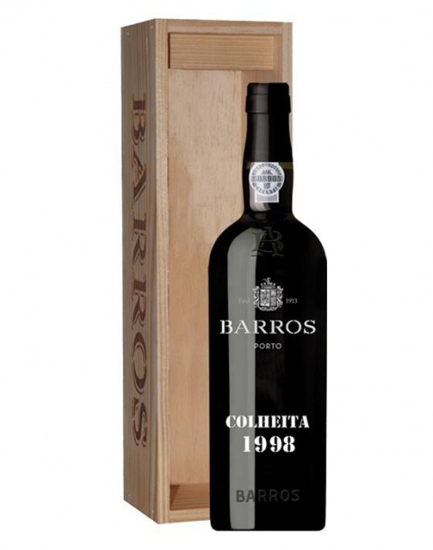 Garcias - Vinhos e Bebidas Espirituosas - VINHO PORTO BARROS COLHEITA 1998 C/ ESTOJO 1