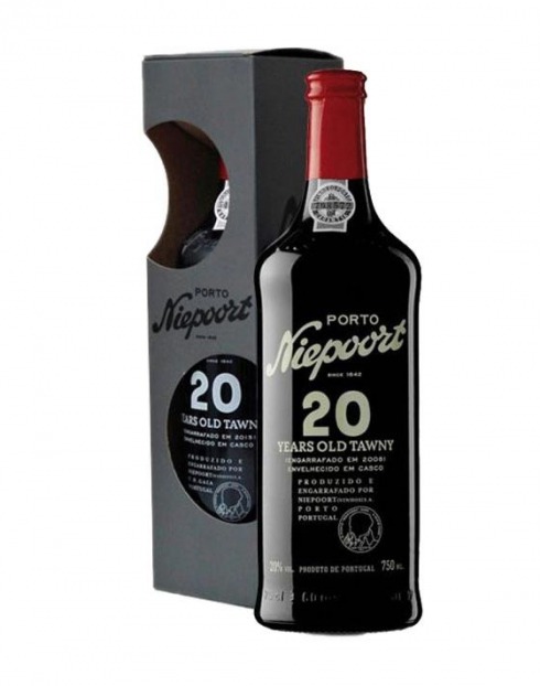 Garcias - Vinhos e Bebidas Espirituosas - VINHO PORTO NIEPOORT TAWNY 20A C/ CAIXA 1