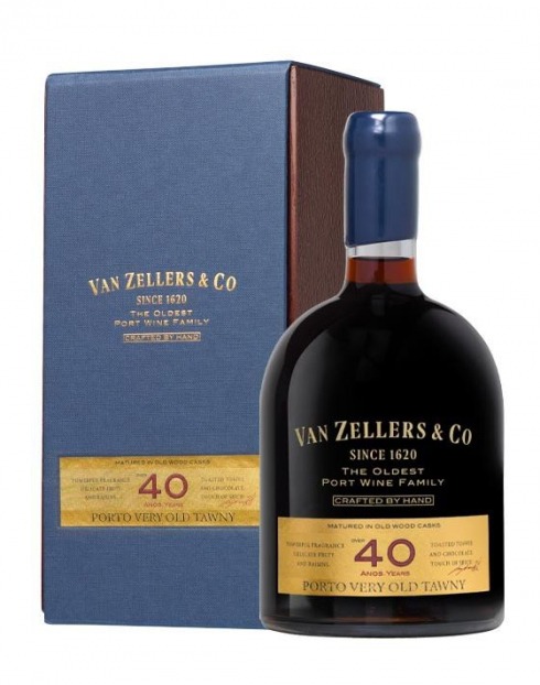 Garcias - Vinhos e Bebidas Espirituosas - VINHO PORTO VAN ZELLERS 40 ANOS 1